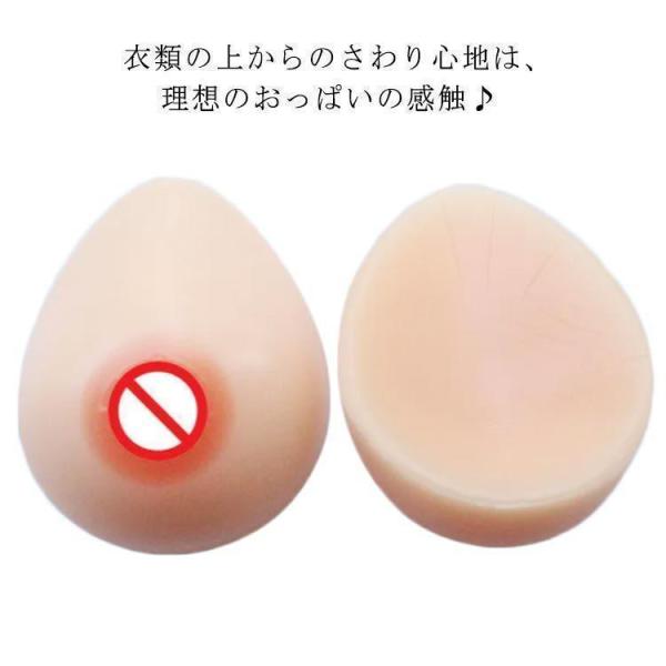 リアルシリコンおっぱい Cカップ 800g バストアップ 人工乳房 おっぱい バストアップ 豊胸 摘...