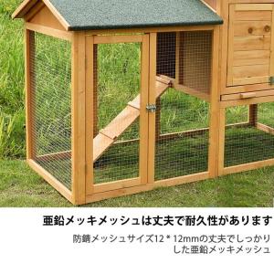 鳥かご 屋外木製鶏小屋 屋外 木製 鳥ケージ大...の詳細画像4