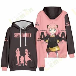 SPY×FAMILY スパイファミリーアーニャパーカー トップス メンズ 女 可愛い コスプレ衣装 ...