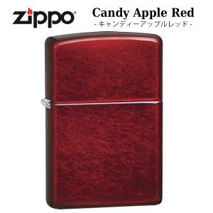 ZIPPO ライター 21063 Candy Apple Red キャンディーアップルレッド ジッポー ZIPPOライター シンプル｜tojho-store