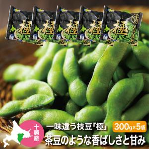 冷凍 枝豆 国産 北海道産 JAめむろ えだまめ極 300g×5 冷凍食品 芽室町 十勝