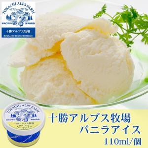 アイスクリーム【十勝アルプス牧場】バニラアイス 100ml/1個  ice cream 北海道 十勝スロウフード