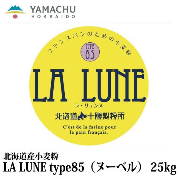 LA LUNE（ラ・リュンヌ）Type85（ヌーベル）【25kg】業務用/小麦粉/準強力粉/北海道産