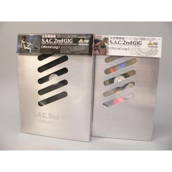 （DVD） 攻殻機動隊　S.A.C　2nd　GIG　official Log １・２セット【中古】
