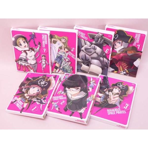 （Blu-ray） モーレツ宇宙海賊(パイレーツ) 全７巻 初回限定版セット【中古】