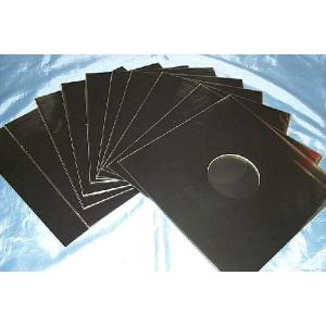 サプライ） 10インチ レコードサイズ、クラフト色紙ジャケット(穴