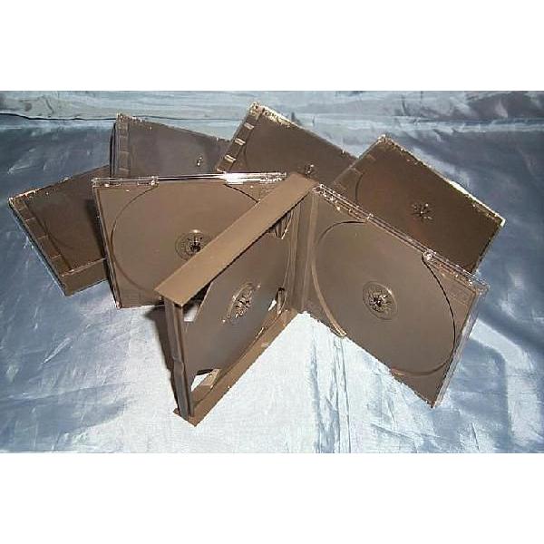 （サプライ） ＣＤ４枚収納プラケース（グレー）５ケースセット