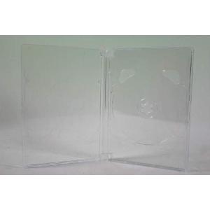 （サプライ） ＤＶＤスーパージュエルケース　２枚収納フリップタイプ　５個セット