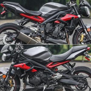三連休価格！トライアンフ ストリートトリプル765RS純正エンジンカバー 並行輸入品】 トライアンフストリートトリプル765 s r & rs 2017-2021