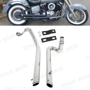 Falcon XVS1100 Drag Star Classic マフラー本体 Double Groove チョ