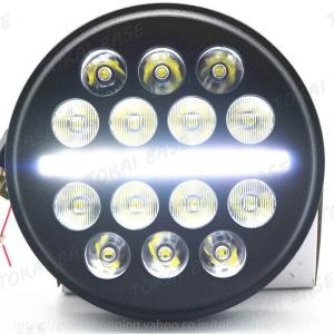 5.75インチ LEDヘッドライト クラブスタイル ハーレー スポーツスター