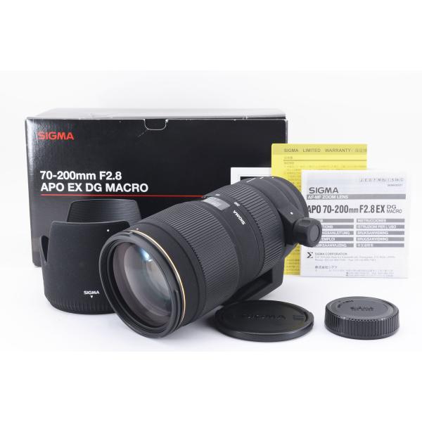 美品 SIGMA シグマ APO 70-200mm F2.8 EX DG MACRO HSM Nik...