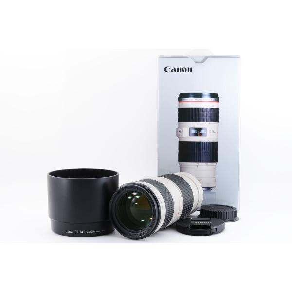 美品 箱付き キヤノン CANON EF 70-200ｍｍ Ｆ4 Ｌ IS USM