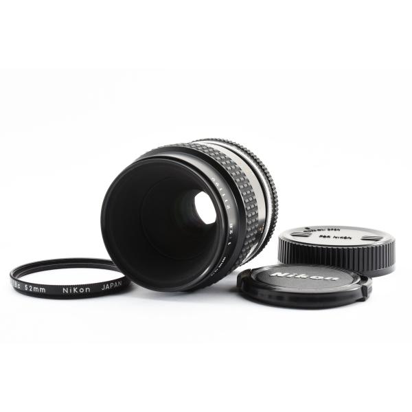 美品 ニコン Nikon Ai-S Micro-NIKKOR 55mm F2.8 レンズ内かなり綺麗...