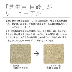 芝生用 目砂 乾燥砂 木曽川流域産 洗い砂 [...の詳細画像5