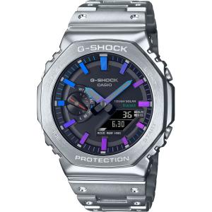 G-SHOCK ジーショック GM-B2100PC-1AJF フルメタルケース レインボーカラー Bluetooth対応 モバイルリンク機能搭載 メタルバンド メンズ 腕時計 カシオ CASIO｜tokei-akashiya