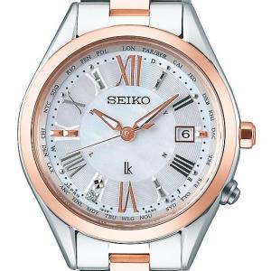 SEIKO セイコー LUKIA ルキア SSQV040 レディダイヤ ソーラー電波時計 ワールドタイム コンフォテックスチタン｜tokei-akashiya