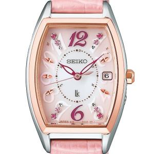 SEIKO セイコー LUKIA ルキア SSVW116 ソーラー電波時計 2018 SAKURA Blooming 限定モデル｜tokei-akashiya