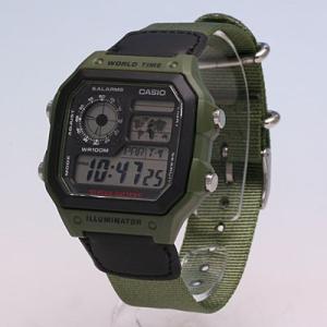 CASIO（カシオ） CASIO MTP-B170-3E スクエア ゴールド グリーン