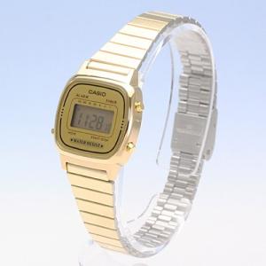 CASIO カシオ カシオスタンダード チープカシオ チプカシ 腕時計 時計 レディース クオーツ デジタル 樹脂 ステンレス ゴールド LA670WGA-9 1年保証 母の日