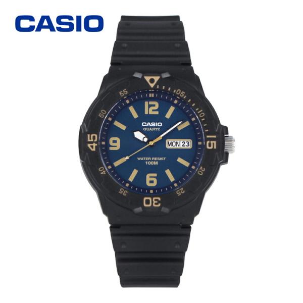 CASIO カシオ スタンダード チープカシオ 腕時計 メンズ クオーツ アナログ 3針 樹脂 ブラ...
