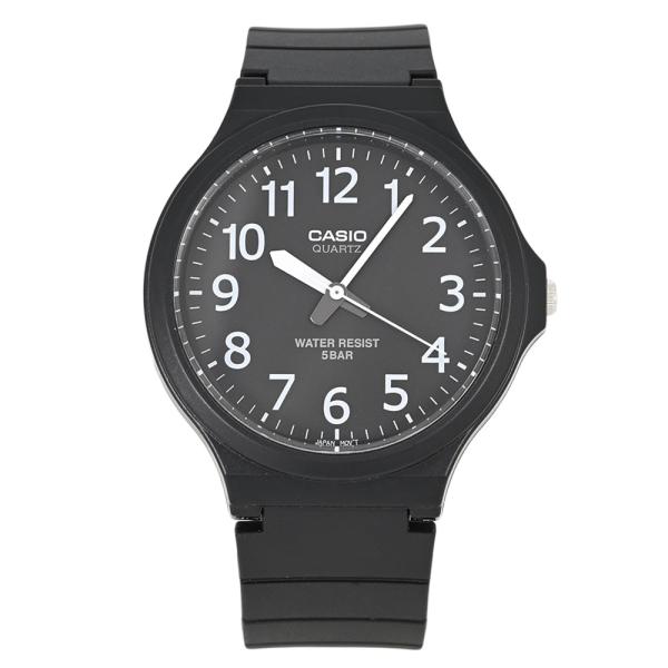 CASIO Collection STANDARD MW-240-1B アナログ クオーツ カシオ ...
