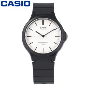 CASIO カシオ スタンダード チープカシオ 腕時計 メンズ クオーツ ブラック ホワイト MW-240-7E【ネコポス発送・BOXなし】 爆買