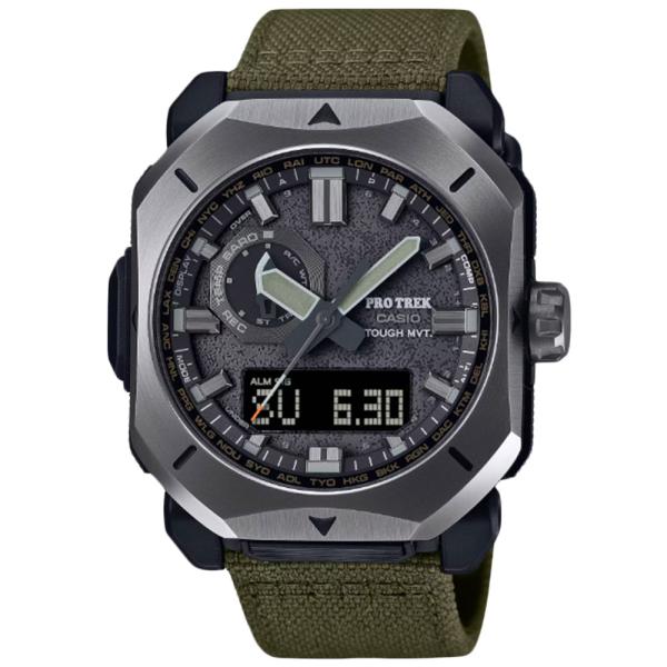 PROTREK CASIO PRW-6900YB-3 アナデジ 電波ソーラー Climber Lin...