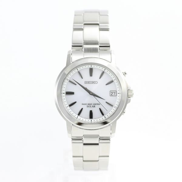 SEIKO SELECTION SBTM167 電波ソーラー セイコー セレクション メンズ シルバ...