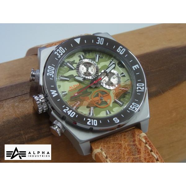 アルファインダストリーズ AL-502M-02 ミリタリーウオッチ 【正規品・処分セール】