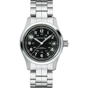 HAMILTON カーキフィールド 機械式 ブラックH70455133 KHAKI FIELD ハミルトン カーキ フィールド 腕時計 ご購入特典つき