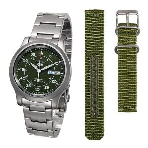 Seiko 5 [10年保証] [生産終了 希少海外モデル] [英語 スペイン語