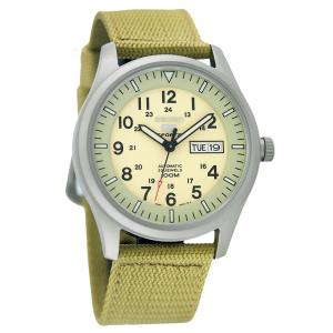 [10年保証] [訳あり品] [製造終了 希少海外モデル] [新品] SEIKO SNZG07K1 セイコー ファイブ 100m防水 メッシュ ナイロンベルト 自動巻き