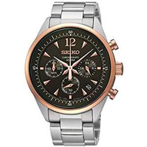 [10年保証]  セイコー SEIKO SSB068P1 セイコー クロノグラフ クォーツ 逆輸入モ...