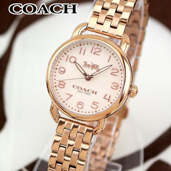 ポイント最大6倍 COACH コーチ 14502242 DELANCEY デランシー アナログ レデ...