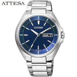 お取り寄せ シチズン アテッサ エコドライブ 電波時計 CITIZEN ATTESA AT6050-54L 国内正規品 腕時計 メンズ ソーラー ビジネス シルバー｜tokeiten