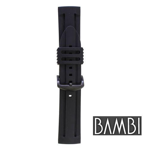 お取り寄せ BAMBI バンビ 交換用ベルト シリコン ラバーベルト ウレタンバンド BG008 B...
