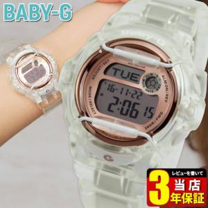 ポイント最大6倍 CASIO カシオ Baby-G ベビーG BG-169G-7B 海外モデル デジタル レディース 女性 腕時計 金 ピンクゴールド スケルトン