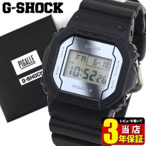 G-SHOCK Gショック CASIO カシオ DW-5600PGB-1 PIGALLE ピガール タイアップモデル デジタル メンズ 腕時計 海外モデル 黒 ブラック ウレタン
