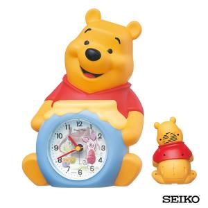 SEIKO セイコークロック キャラクター くまのプーさん FD463A 国内正規品 キッズ 子供用 おしゃべり目覚まし 目覚し めざまし 置時計｜tokeiten