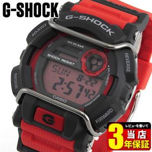 ポイント最大6倍 CASIO カシオ G-SHOCK ジーショック デジタル メンズ 腕時計 赤 レッド GD-400-4 海外モデル 逆輸入