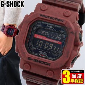 Gショック ジーショック G-SHOCK SAND LAND メンズ GX-56SL-4 タフソーラー デジタル 黒 ブラック 赤 レッド 逆輸入 腕時計 カシオ CASIO｜tokeiten