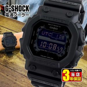 カシオ Gショック ジーショック CASIO G-SHOCK メンズ ソーラー 電波時計 デジタル GXW-56BB-1 黒 ブラック 腕時計 タフソーラー 海外モデル 輸入｜tokeiten