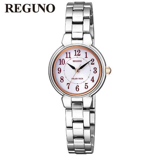 お取り寄せ CITIZEN シチズン REGUNO レグノ ソーラー レディース 腕時計 白 ホワイ...