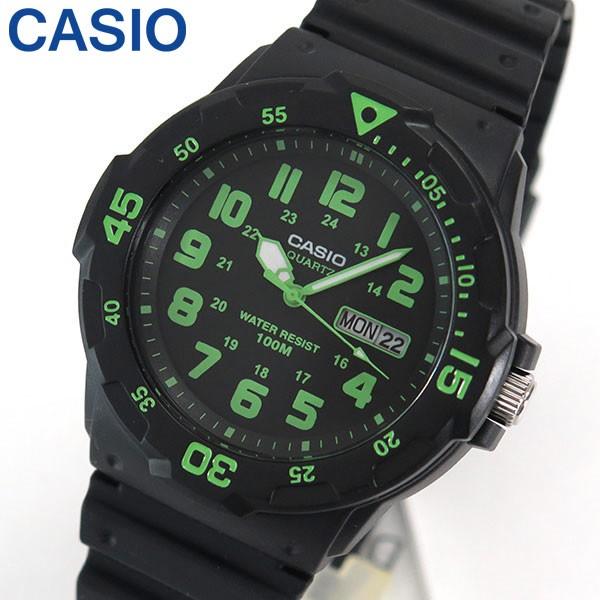 専用BOXなし CASIO カシオ スタンダード MRW-200H-3B 海外モデル メンズ 腕時計...