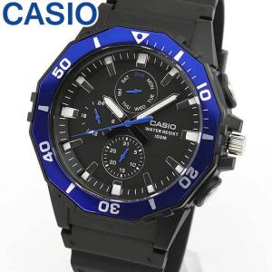 チープカシオ チプカシ CASIO カシオ スタンダード メンズ 腕時計 時計 黒 青 ウレタン カジュアル アウトドア MRW-400H-2A 海外モデル 3ヵ月保証