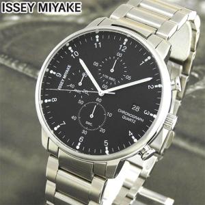 SEIKO セイコー ISSEY MIYAKE イッセイミヤケ 時計 C シィ NYAD001 国内正規品 メンズ 腕時計 黒 ブラック 銀 シルバー｜tokeiten