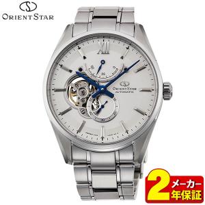ORIENT STAR オリエントスター 機械式 メカニカル 自動巻き RK-HJ0001S コンテンポラリー スリムスケルトン メンズ 腕時計 シルバー