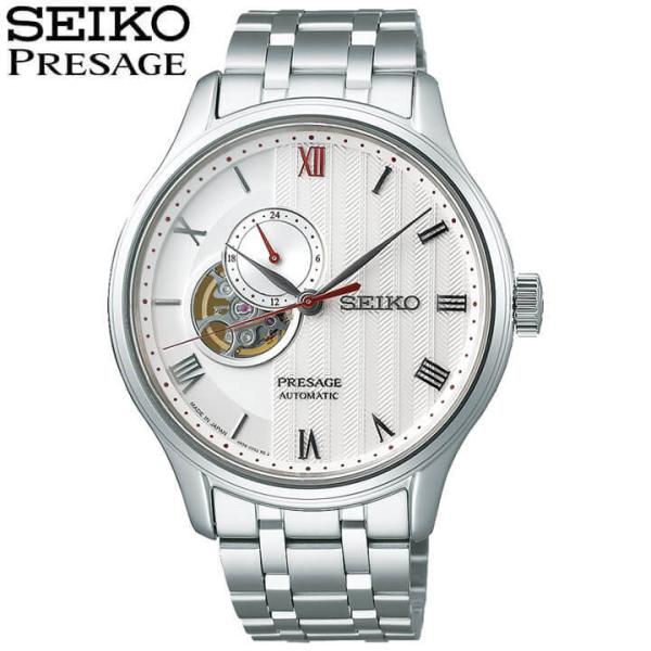 お取り寄せ セイコー プレザージュ SEIKO PRESAGE ジャパニーズガーデン セミスケルトン...