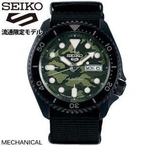 お取り寄せ SEIKO セイコー 5SPORTS ファイブスポーツ 5スポーツ Street Style メンズ 腕時計 時計 メカニカル 自動巻き 流通限定モデル SBSA173 迷彩｜tokeiten